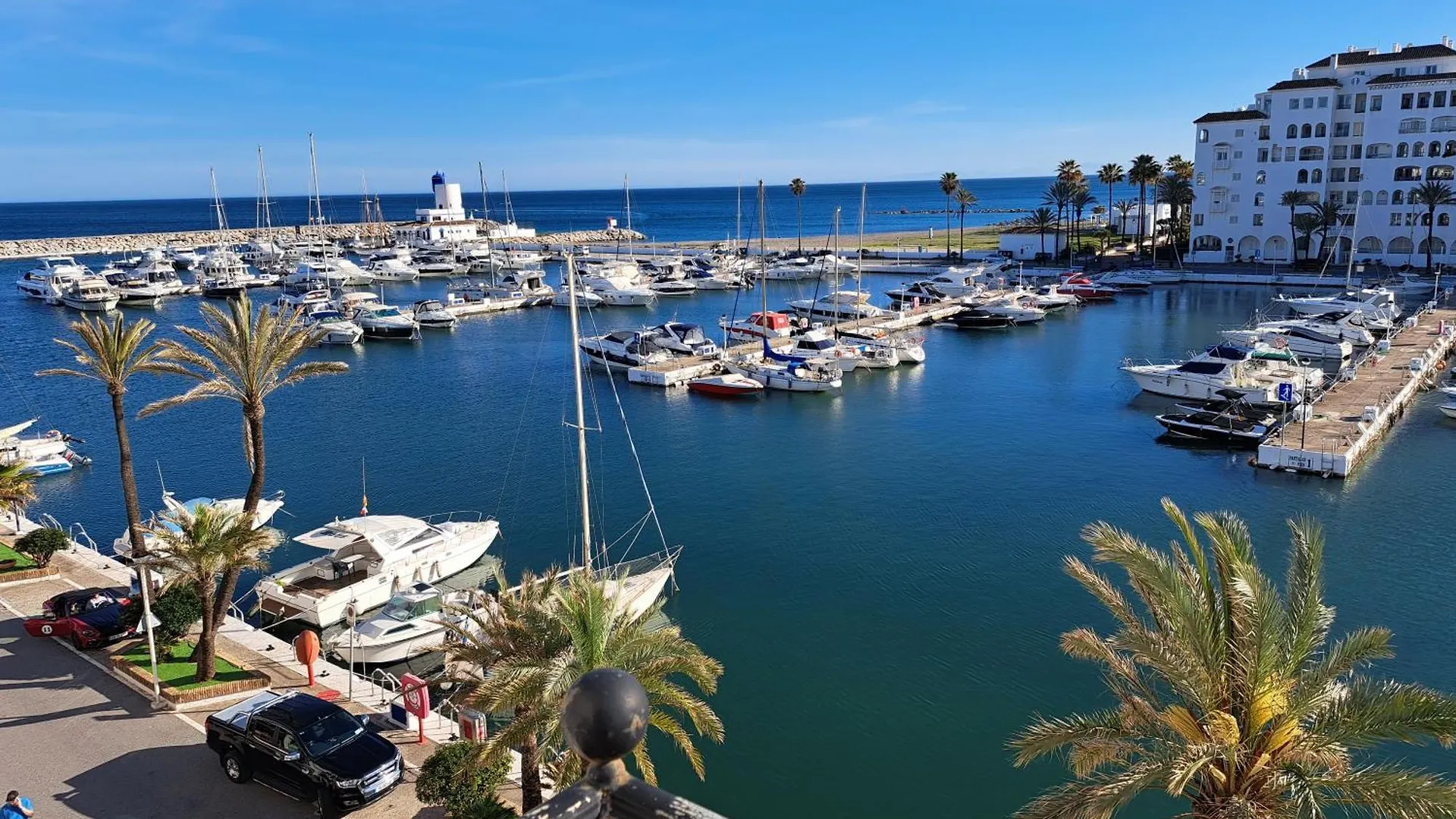 Superb Seaview Apartment Duquesa Port مانيلفا